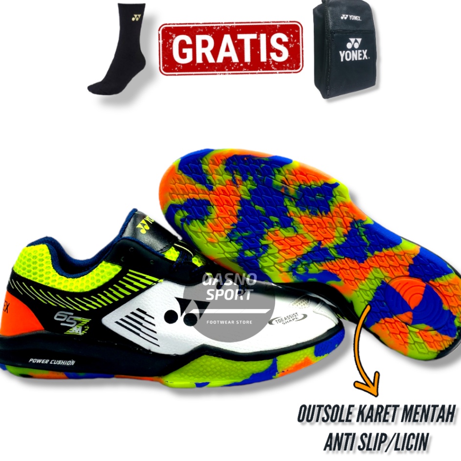 Murah Sepatu Badminton Y0nex Shb 65Z2M Karet Terlaris Sepatu Olahraga Bulutangkis Y0nex Shb 65Z2M Ka