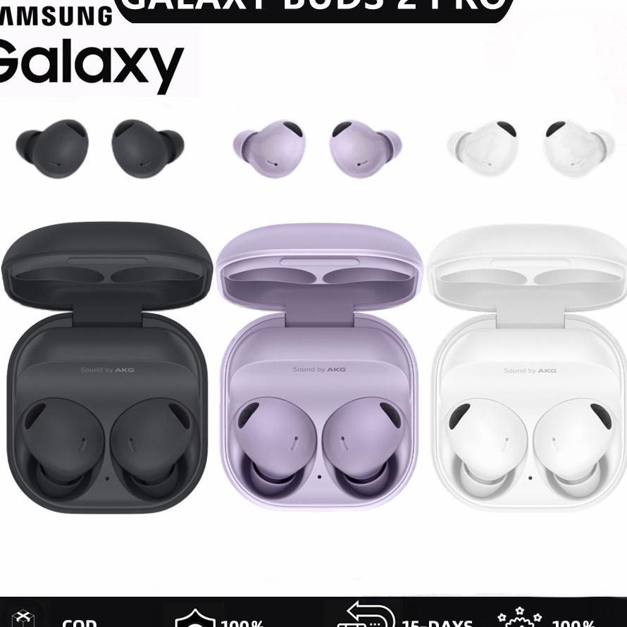 (»-SOZ㊖] SAMSUNG Bluetooth Headset /Samsung Galaxy Buds 2 Pro Wireless Sports Headset Bluetooth Head