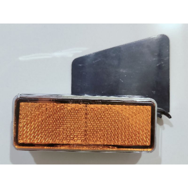 Lampu Reflektor Mata Kucing Tangki Yamaha RXS YT115 Ori (NOS, SEGEL, GENUINE) RX S YT 115 Amber Refl