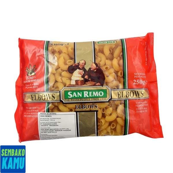 

San Remo Elbows 250 gr - Pasta