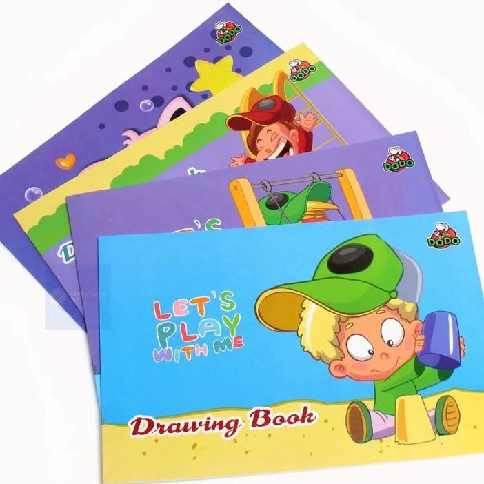 

[OW◆/F㊠] DODO - Buku Gambar UKURAN A4 - 1 Pack (10 Buku)/ amanaah.