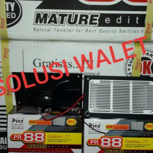 (U-U☼✔3) Piro PR 88 tweeter inap piezo speaker walet- pasti.dikirim.