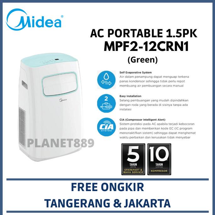Midea Mpf2-12Crn1 Ac Portable Midea 1.5Pk