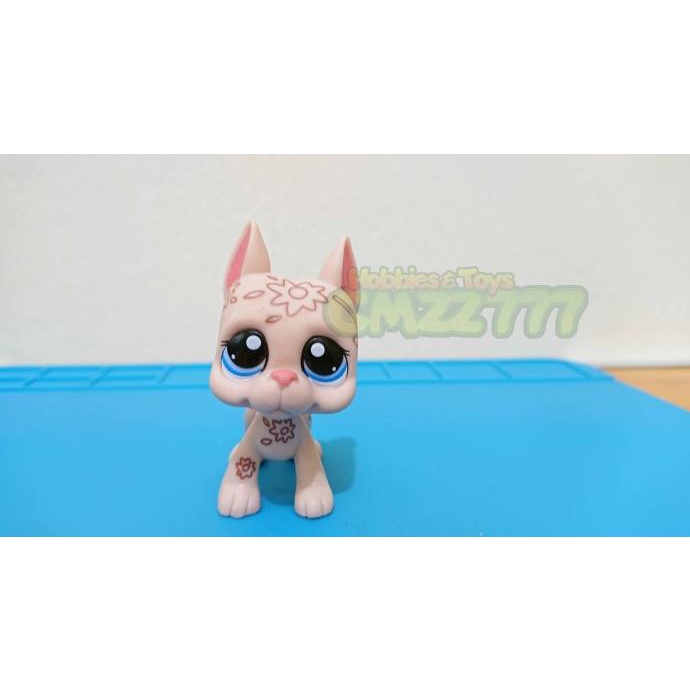 Lps Littlest Pet Shop Great Dane Mini Deco Pets Hasbro Mainan Anak