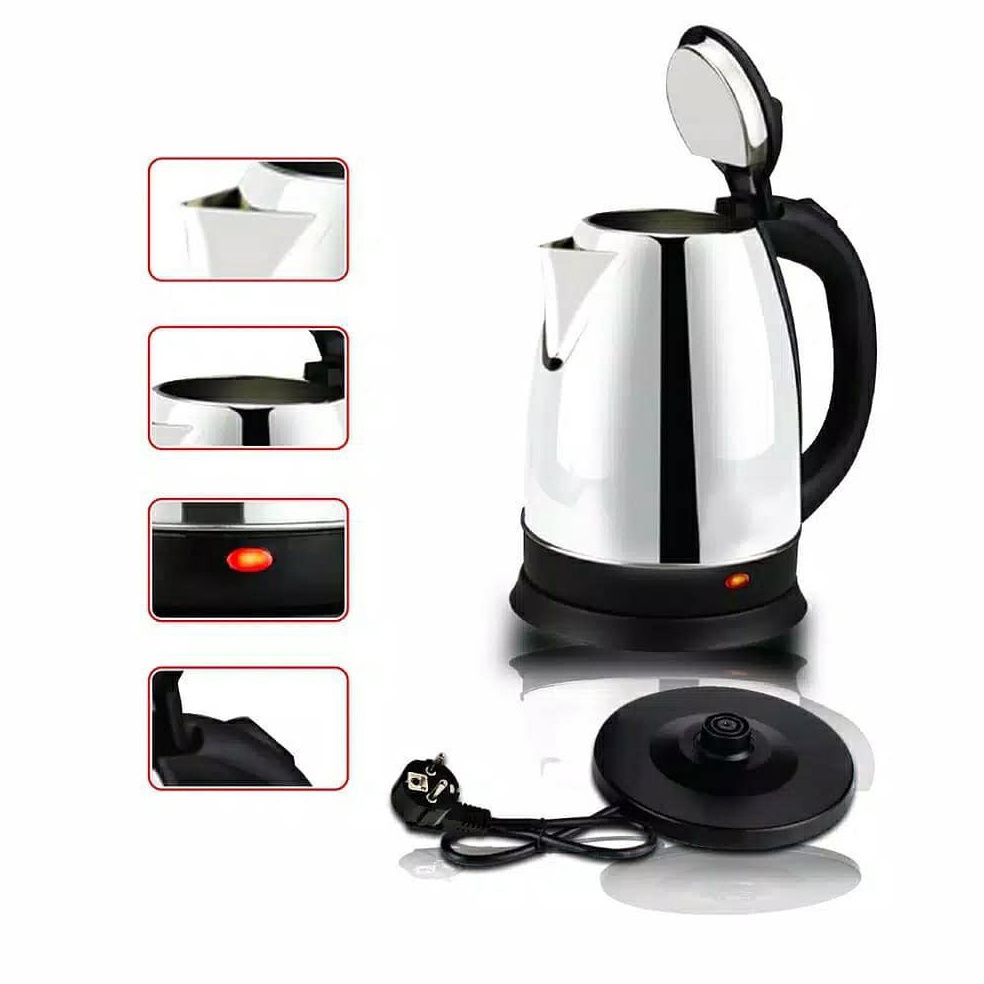 HARGA TERMURAH TEKO LISTRIK RENDAH WATT TEKO LISTRIK [GRATIS BUBLE 100% ORI] PEMANAS AIR KETTLE LIST