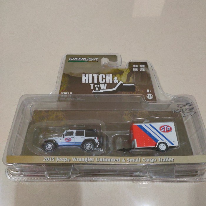 DISKON SPESIAL GREENLIGHT JEEP WRANGLER STP HITCH AND TOW SERIES 18 TERBARU