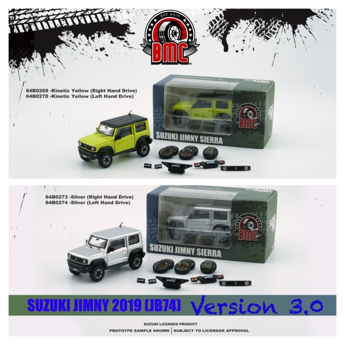 PROMO BM CREATIONS 2019 SUZUKI JIMNY SIERRA VERSION 3.0 TERMASUK AKSESORIS TERLARIS