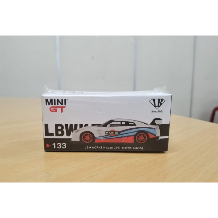DISKON SPESIAL MINIGT LB WORKS NISSAN GTR MARTINI RACING TERLARIS