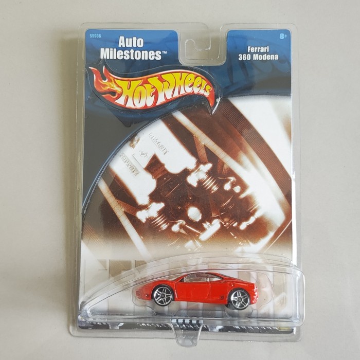 FLASH SALE HOT WHEELS / HOTWHEELS AUTO MILESTONES FERRARI 360 MODENA TERLARIS