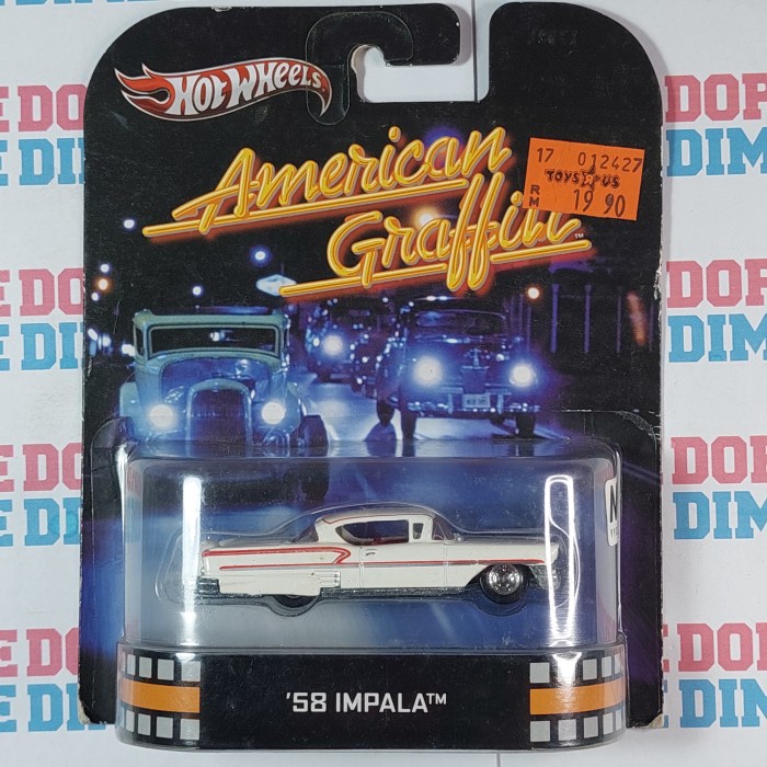 HOT SALE HOT WHEELS 58 IMPALA AMERICAN GRAFFITI TERBARU
