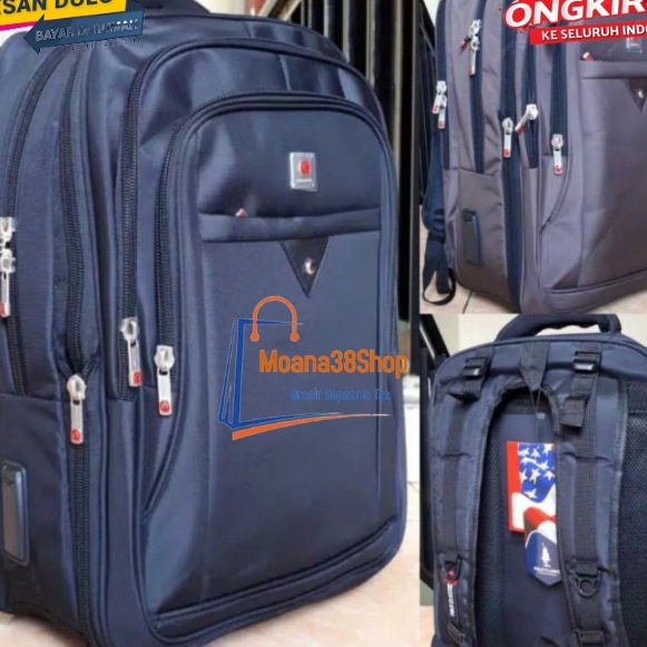 (D-D❣✮W> tas ransel laptop jumbo ukuran 20in polo originalRansel laptop polo clasic / ransel jumbo p