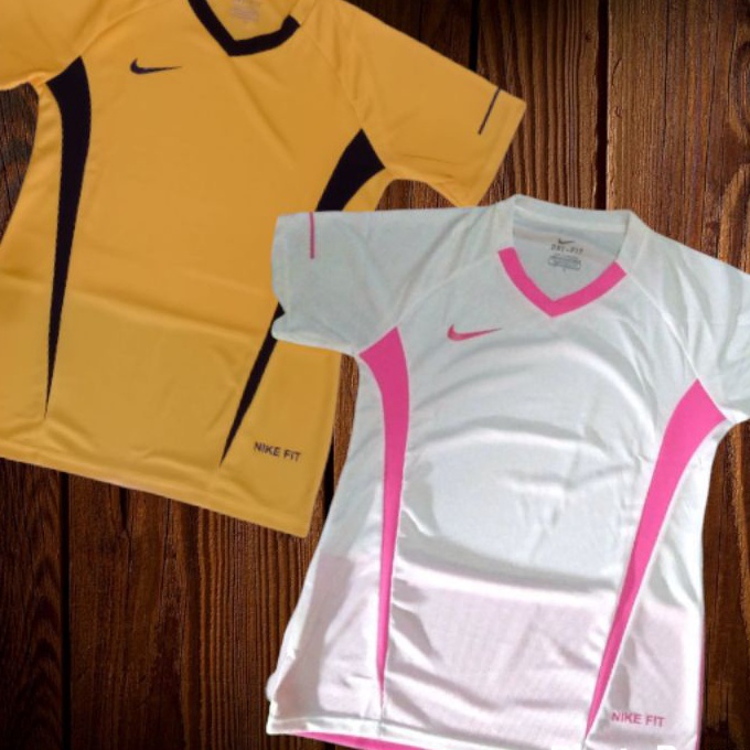 Stok terbaru Pakaian Atasan Jersey Jersy Jersi sport Baju kaos olahraga senam aerobic erobik GYm Bol