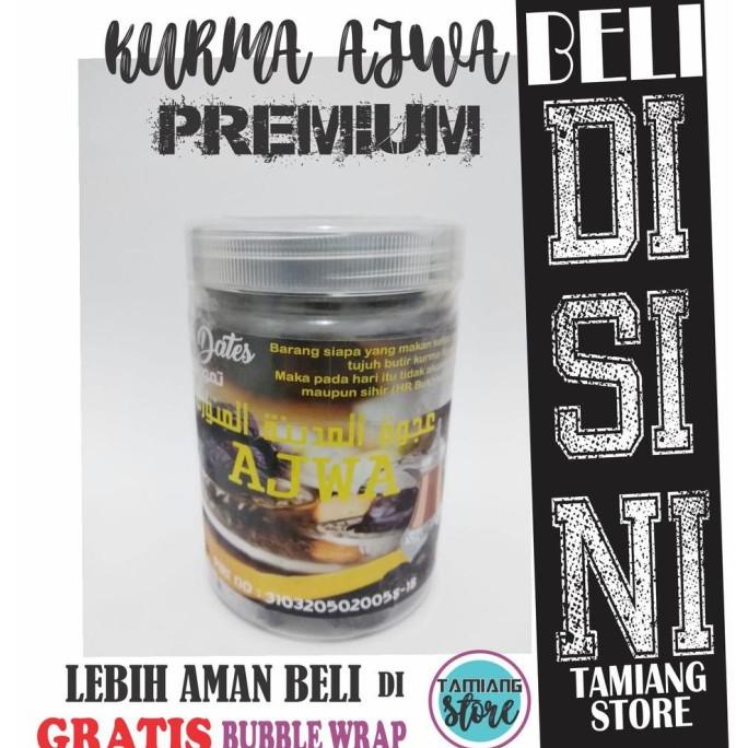 

KURMA AJWA AT-TUFFAH 500 GRAM PREMIUM - KURMA AJWA 500 GRAM FITRARAMADAN66