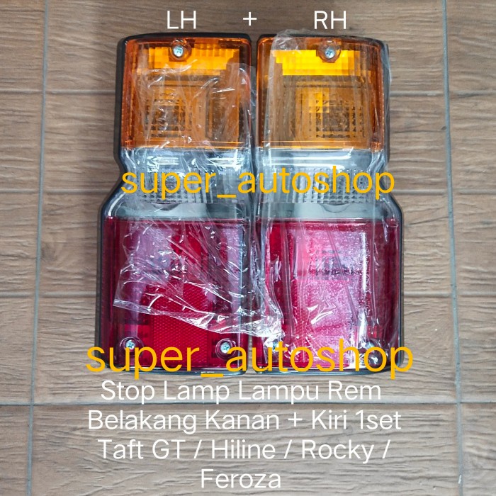 Terlaris Toel Stop Lamp Lampu Rem Belakang Taft Gt Hiline Rocky Feroza Ori 1Set 2Pc