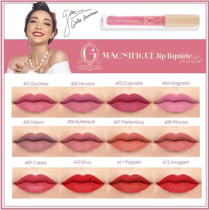 Menakjubkan Madame Gie Lip Matte Lipstik Madam Gie Lip Liquide Lip Cream Mate Sale
