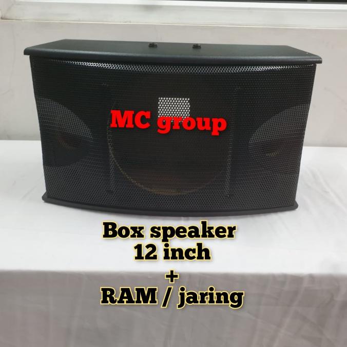 Box Speaker 12 Inch Model Bmb + Ram/Jaring Box Kosong 12 Inch