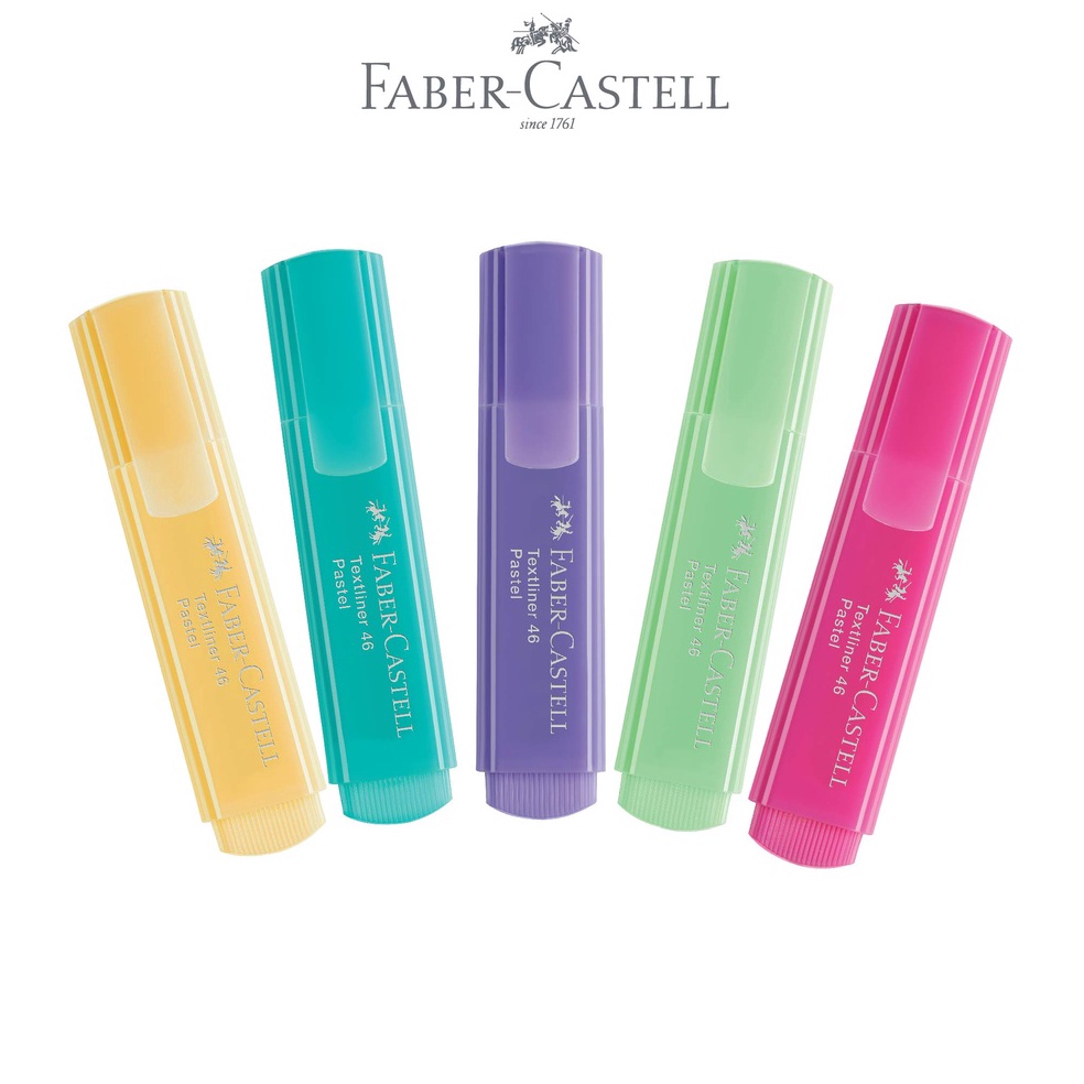 

[PROMO XXI3] Faber-Castell Textliner Highlighter Pastel Series 46 8HA