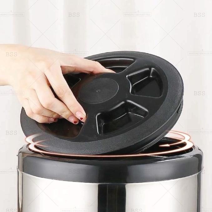 Water Tank Jug Dispenser Juice Teh Kopi Stainless Steel