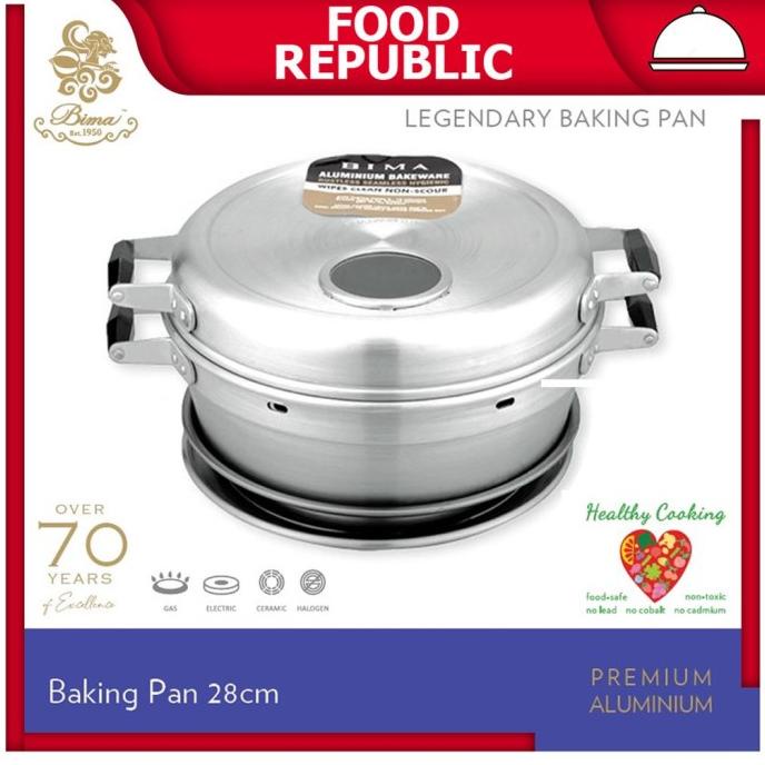 

jen BIMA BAKING PAN BESAR 28 CM AL039 CAKE CHIFON WONDERPAN