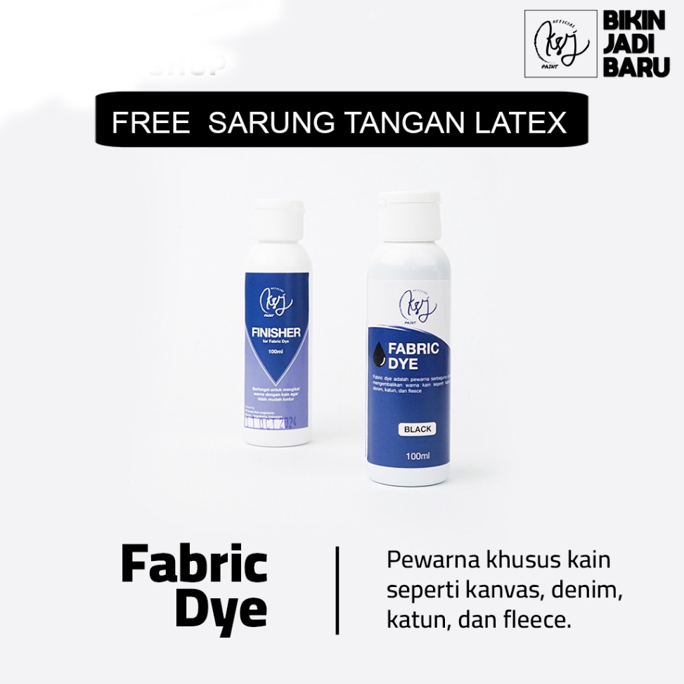 Langsung Beliii.. Wantex Pewarna kain, Jeans, Jaket & Hoodie Premium | Merek KSJ