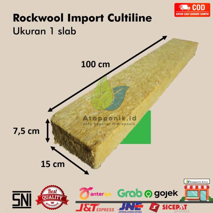 Bestseller Rockwool 1 Slab Cultilene