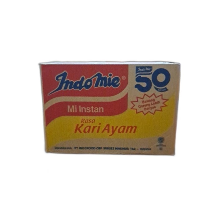 

Indomie Rasa Kari Ayam - 1 dus (40 pcs)
