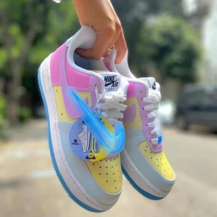 SEPATU WANITA/NIKE AIR FORCE 1 UV/SNEAKER WANITA/BISA BERUBAH WARNA