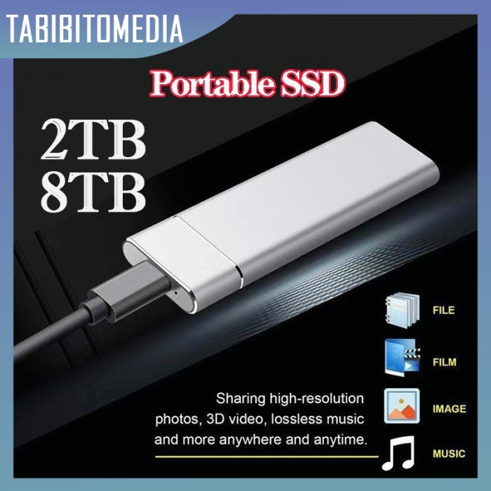External Hard Disk Ssd 2Tb / 8Tbheas Hardisk Hard Disk Eksternal Ssd
