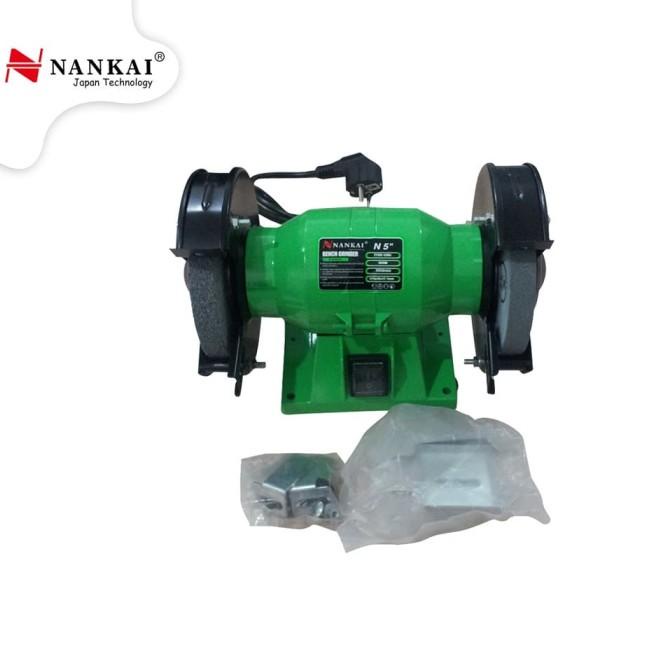 Nankai Mesin Gerinda / Gurinda Duduk / Bench Grinder 8"