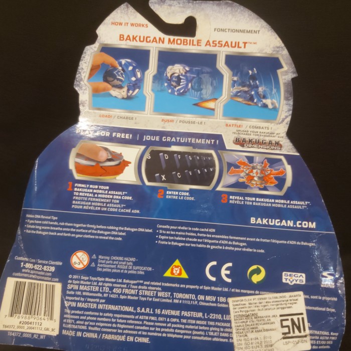 PROMO BAKUGAN MOBILE ASSAULT YELLOW TERBARU