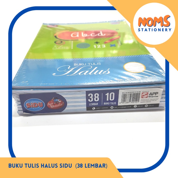 

Buku Tulis Halus / Buku Garis 3 Sinar Dunia ( 1 Pack Isi 10 Buku )