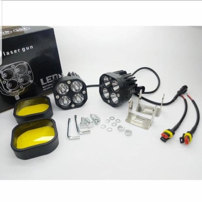 Lampu L4Z Cree 4 Mata Waterproff 60 Watt Super Terang