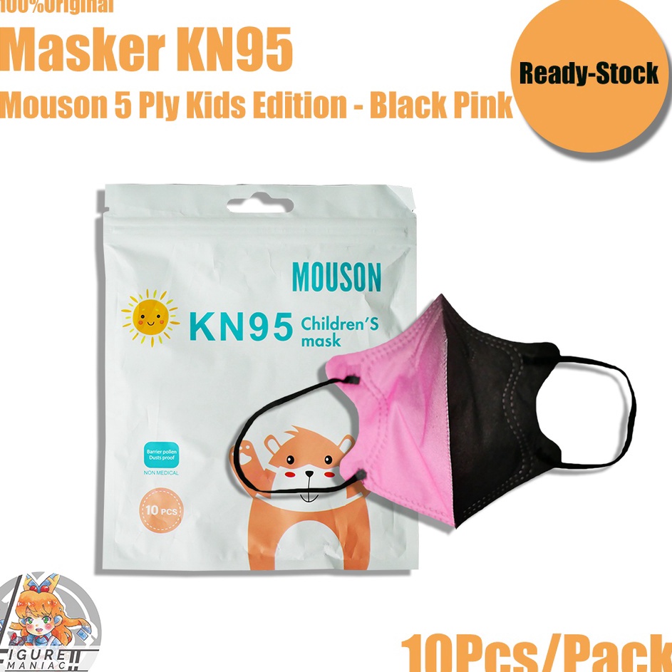 ➻➶✱✼ Figure Maniac - Masker Anak Kids Mouson KN95 Character Unicorn Original Stock Banyak