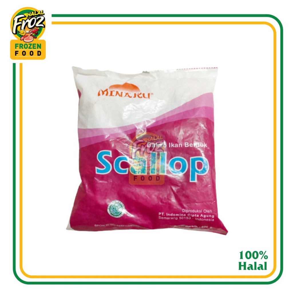 

Scallop Minaku 500 gr HFPRS