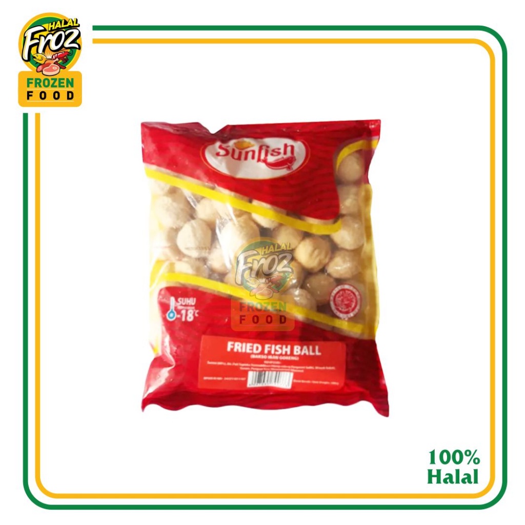 

Baso Ikan Goreng Sunfish 500 gr HFPRS