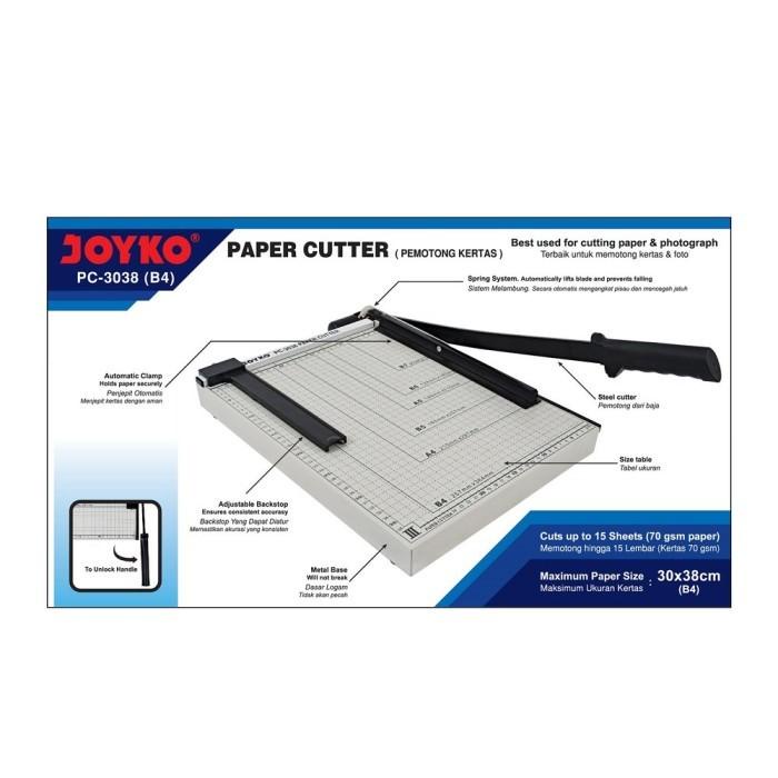 

PEMOTONG KERTAS / PAPER CUTTER B4 - JOYKO PC-3038
