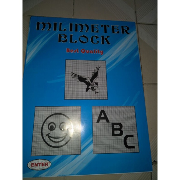 

Buku Milimeter Block Enter Folio dan Double Folio