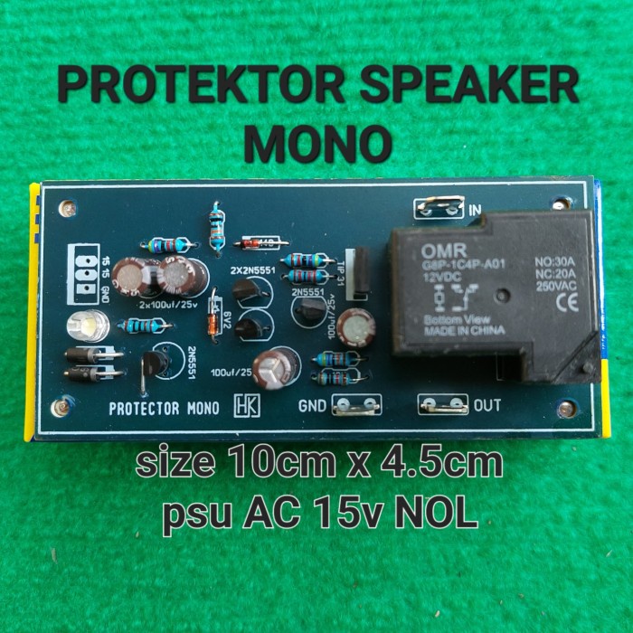 KT023 PROTECTOR MONO protektor relay relai pengaman speker speaker