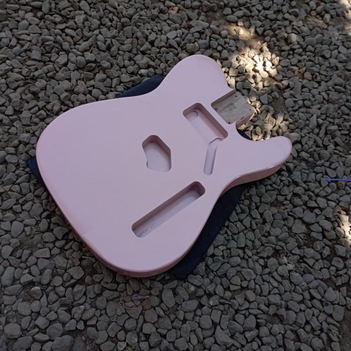 Body Gitar Fender Squier Telecaster Shell Pink