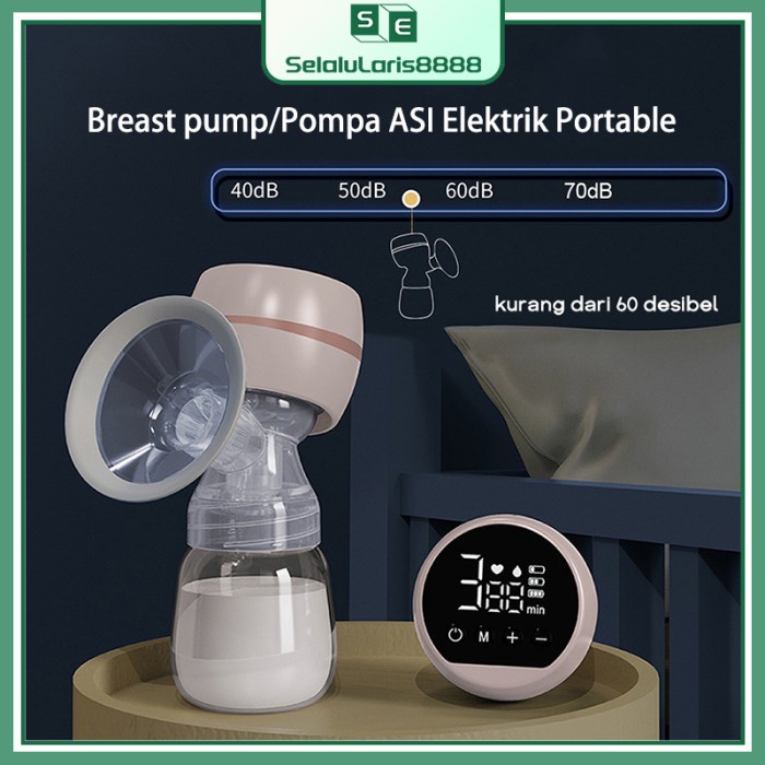 Pompa ASI Elektrik Portable Pumping asi Single Breast Pump - Putih