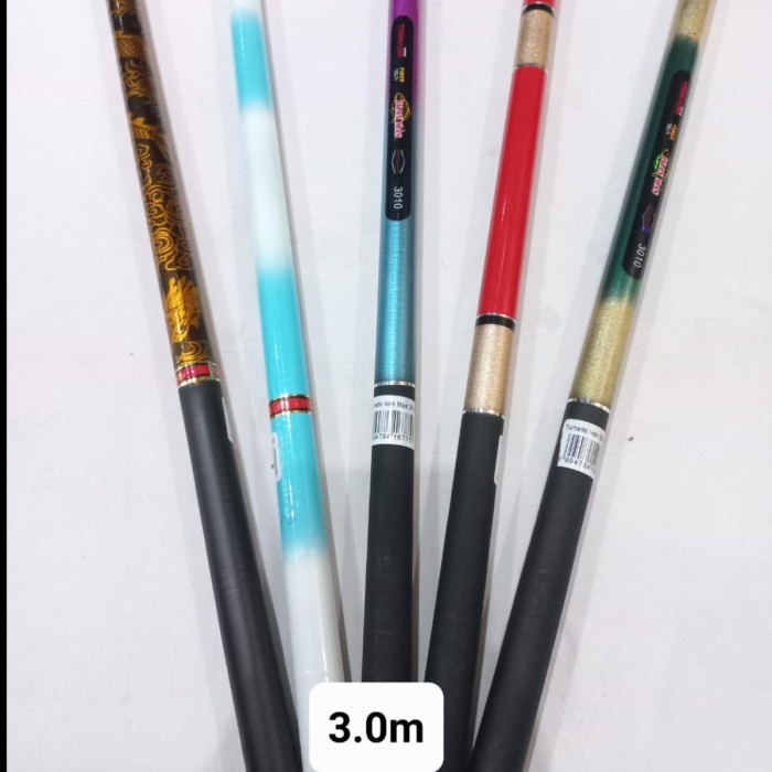 Joran Tegek Tornado Ikan Mas Ruas Pendek