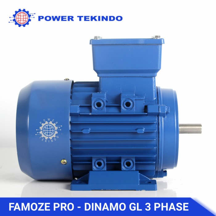 Famoze Pro Dinamo 3 Phase 20 Hp 1500 Rpm Gl Electric Motor Diesel