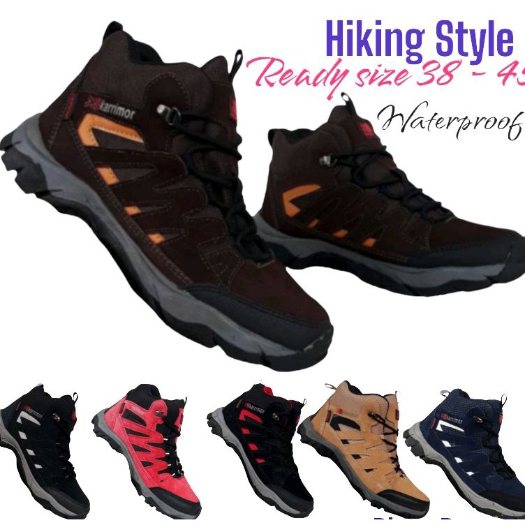 ' ci Sepatu hiking pria outdoor waterproof/Sepatu gunung pria dewasa/Sepatu gunung pria karrimor wat