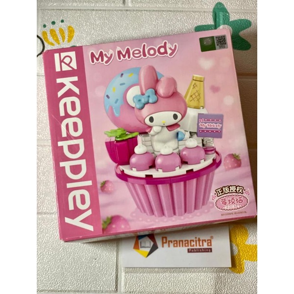 Mainan Brick Keeppley Sanrio Cupcake Series - MELODY