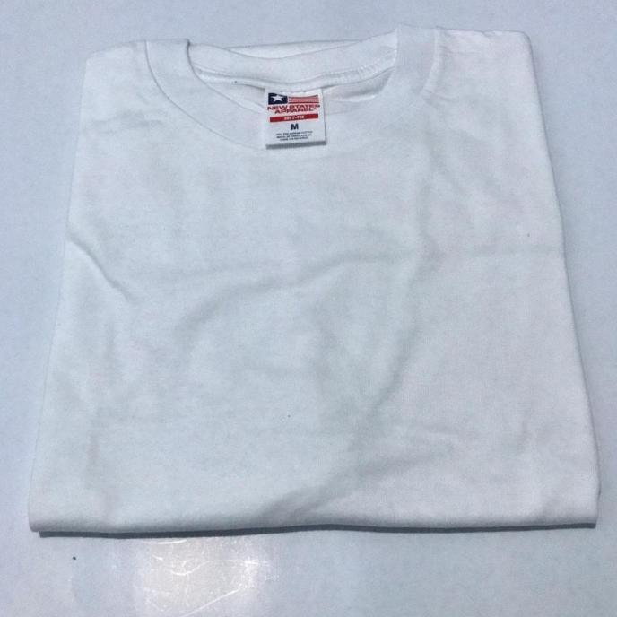 KAOS POLOS PUTIH XXXL NSA PREMIUM