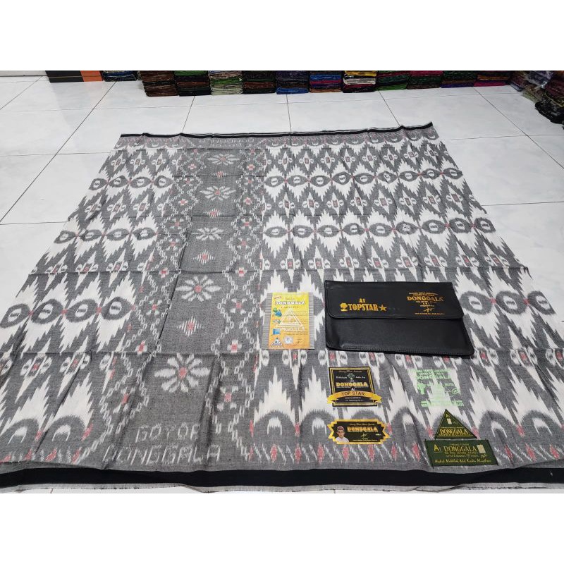 (COD)SARUNG DONGGALA GOYOR TERBARU JAHIT TENGAH