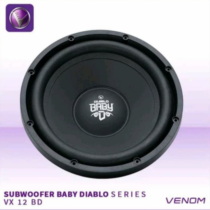 Subwoofer Venom Baby Diablo VX 12 BD / Subwoofer 12 Inch Venom star