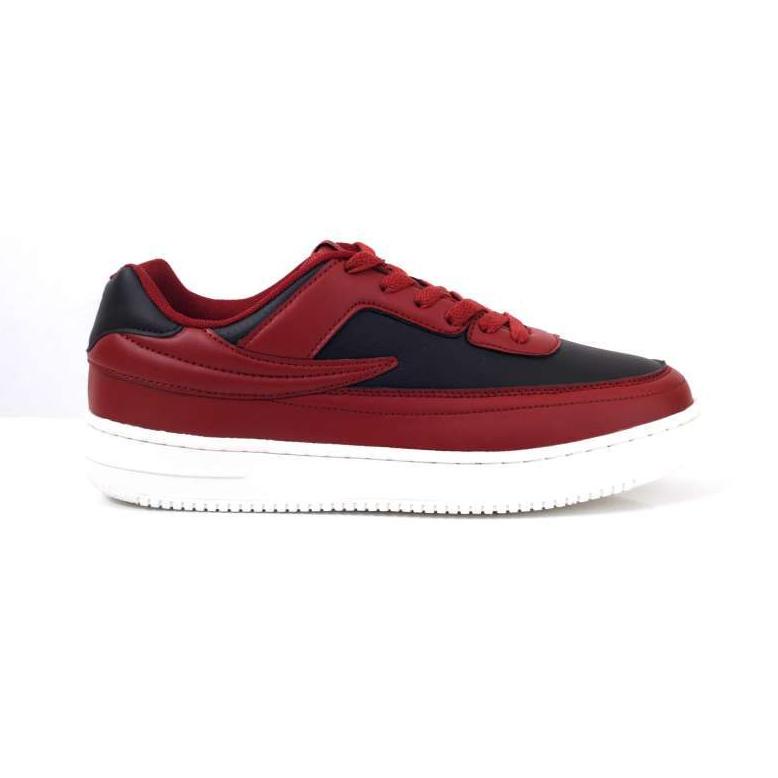 Cuma Disini Untuk Kamu FILA Sepatu Pria Milton - Burgundy/White/Black