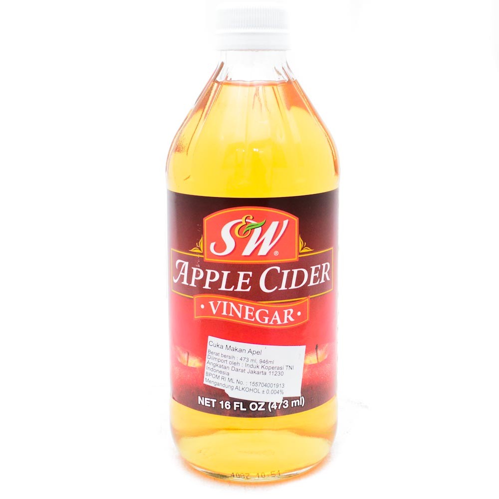 

S & W APPLE CIDER VINEGAR 16 OZ