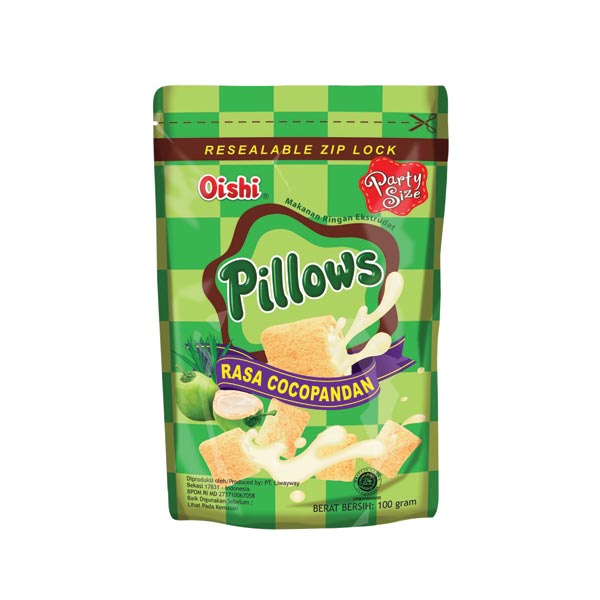 

OISHI PILLOWS COCOPANDAN BAG 100 GR